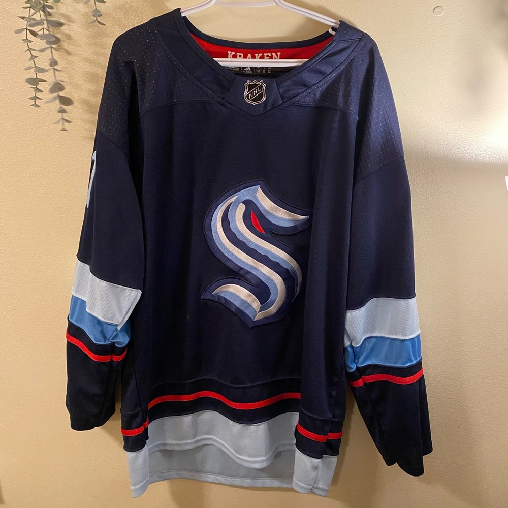 Adidas NHL Seattle Kraken Philipp Grubauer Jersey